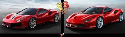 This air is utilized to keep the front of the f8 tributo securely on the ground. Ferrari 488 Pista Vs Ferrari F8 Tributo Duel 72187882