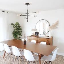 Modern Kitchen Decor Decoration Cuisine Decoration Room Room Decor Ideas In 2020 Dining Room Buffet Table Decor Apartment Dining Room Mid Century Modern Dining Room
