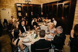 Intimate Wedding Dinner In The Wine Cellar At Hotel Teatro Downtown Denver Colorado Wedding Denver Wedding Venue Intimate Wedding Colorado Wedding Venues