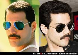 Ver más ideas sobre freedy mercury, fredy mercury, leyendas de la música. Freddie Mercury And Actor Rami Malek Who Portrays Mercury In The Bohemian Rhapsody Movie Read Bohe Bohemian Rhapsody Queen Freddie Mercury Freddie Mercury