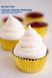 The addition of the powdered sugar makes a nice presentation for a special treat, including a surprise breakfast for a loved one. No Butter Cream Cheese Frosting Recipe Veena Azmanov