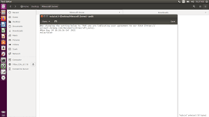Quick tutorial on accepting the eula agreement for your server, and allowing it. How To Create Your Own Minecraft Server Foss Linux