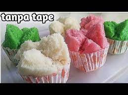 200 gr tepung beras 150 gr gula pasir 50 gr resep kue mangkok mekar tanpa tape. Cara Membuat Kue Mangkok Tanpa Tape Youtube