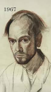 William Utermohlen series of self-portraits created after being diagnosed  with Alzheimer's disease in 1995. #Arttiktok #DarkArt #ArtStories  #Artlesson #arthistory