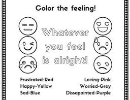 This Coloring Sheet Directly Correlates With Our Social Emotional Learning Song T Social Emotional Learning Social Skills For Kids Social Work Interventions
