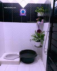 17 ide desain kamar mandi ukuran 1x1 modern 2019. 6 Desain Kamar Mandi Minimalis Modern Dengan Wc Jongkok Helloshabby Com Interior And Exterior Solutions