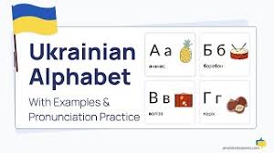 Unapologetic simone biles shares her views on abortion. Ukrainian Alphabet Examples Pronunciation Ukrainian Lessons