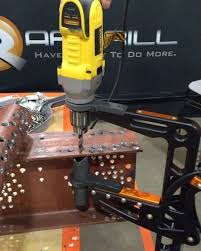 Black And Decker Wizard Rotary Tool Check This Rapidrill Portable Drill Press Attachment It Is All Aluminum And Stainless Steel And Uses The Lever Magnetic Drill Drill Press Metal Working Tools