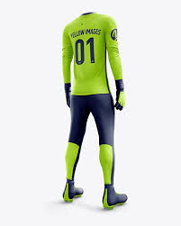 Men S Full Soccer Goalkeeper Kit With Pants Mockup Hero Back Shot In Apparel Mockups On Yellow Images Object Mockups In 2020 Clothing Mockup Shirt Mockup Goalkeeper Kits