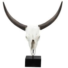 Customs services and international tracking provided. 17 Stories Peralta Decorative Resin Cow Skull Reviews Wayfair