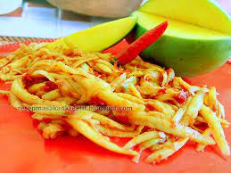 Resep sambal mangga muda serut. Resep Sambal Mangga Muda Pedas Resep Masakan