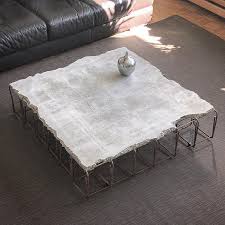 Concrete And Wood Coffee Table Show Your Work Email For Features Artisanborn Arti Concrete Coffee Table Unique Coffee Table Concrete Furniture