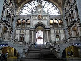 Antwerp Train Station Antwerp Has About 3 Floors Of Train Platforms Antwerp Antwerp Belgium Central Station