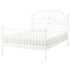 Lejrvik Karkas Krovati Belyj Ikea Krovati Metallicheskie Krovati Postelnye Prinadlezhnosti