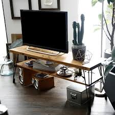 楽天市場 ポイント5倍 3 27 0 00 3 28 23 59 テレビ台 おしゃれ 天然木 テレビボード ヴィンテージ 風 無垢 tvボード ローボード 約 120 プリンター台 男前 収納棚 リビング 収納 パソコン台 テレビラック オーディオラック 一人暮らし 木 西海岸 テレワーク lowya