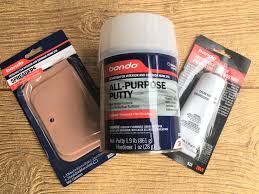 Wood filler is not porous like wood; How To Repair Furniture Using Bondo Wood Filler Meg Del Design