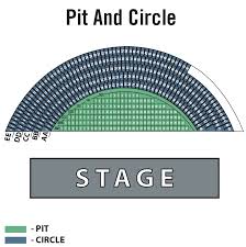 Pacific Amphitheater Pit And Circle Seating Charts