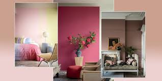 Ambiance rétro rose poudré pour cette pièce qui associe plusieurs coloris ! 10 Nuances De Rose Pour Un Interieur Dans L Air Du Temps Marie Claire