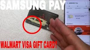 Just pick your design, add your value and bam! Can You Use Walmart Visa Gift Card On Samsung Pay Youtube