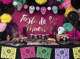 Dia de los muertos decorations. Dia De Los Muertos Deko Party De