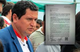 Fiscalía cita al gobernador de Piura, Servando García, por carta fianza  falsa del CS de Máncora