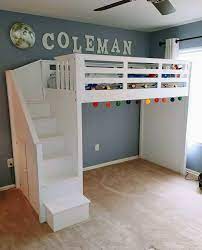 Save space when you sleep and study all in one place with a loft bed. Diy Loft Bed Diy Loft Bed Kids Loft Beds Loft Bed Plans