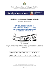 Citt&agrave; Metropolitana di Reggio Calabria - professione Architetto