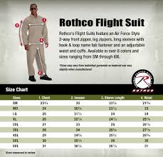 63 Surprising Flight Suit Size Chart