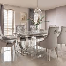 Make mealtimes more inviting with comfortable and attractive the beveled legs add a touch of sophistication to this black velvet dining chair and the high back gives. Valentina Dining Table And 6 Chairs Dining Sets