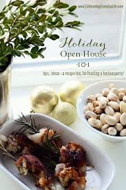 Provide small paper cups to discourage guests from abandoning. Gather Your Friends Holiday Open House 101