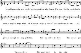Ghost Riders In The Sky Sheet Music For Treble Clef Instrument 8notes Com ghost riders in the sky sheet music for