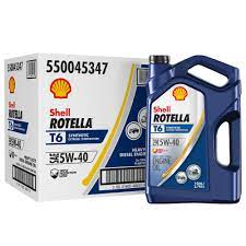 Rotella T6 5w 40 Full Synthetic Heavy Duty Diesel Engine Oil 1 Gallon 3 Pack Walmart Com Walmart Com