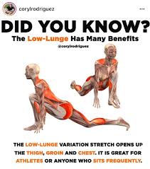 Ow Lunges Benefits Yoga Benefits Fitness Facts Yoga Anatomy