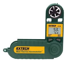 Extech 45158 | Termómetro Anemómetro Compacto Medidor 5 En 1 ...
