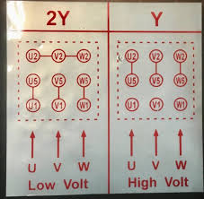 208 is the voltage your wiring the motor to. 3 Phase 9 Wire Motor Model Engineer