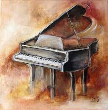 Design your everyday with grand piano art prints you'll love. Piano Painting Music Painting Piano On Canvas Music Wall Art Image 0 Piano Art Painting Music Piano Painting