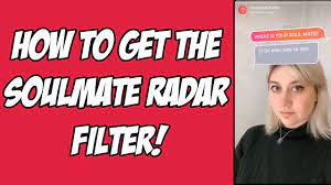 How To Get The Soulmate Radar Tiktok Filter Tiktok Tutorials Youtube