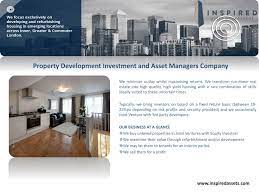 An extensive amount of relevant real estate fund management/investing experience. Ppt Property Development Investment And Asset Managers Company Powerpoint Presentation Id 7323267