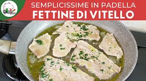 Quando la padella è calda porre i filetti di spinarolo in padella e metterci sopra l'aglio a fettine. Fettine Di Vitello In Padella Velocissime Foodvlogger Youtube