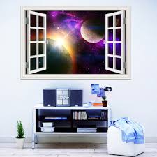 Check spelling or type a new query. 3d Window View Planet Galaxy New Wall Sticker Removable Outer Space Decals Stickers Home Decor Living Room Wallpapers Art Buy At The Price Of 5 59 In Aliexpress Com Imall Com