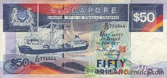 50 Singapore Dollars Ships Series Exchange Yours For Cash