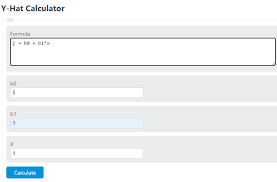 Y Hat Calculator Calculator Academy