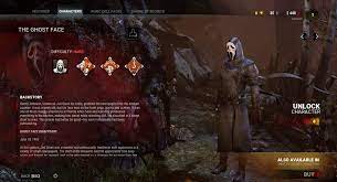 This allows for useful character builds that can make it much easier to survive a match! Dead By Daylight Ghost Face Guide Killer Power Perks