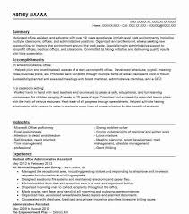 Medical Office Assistant Resume Sample