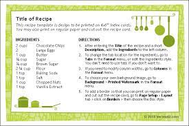 This editable recipe template for word is perfect for writing down your favorite dishes and safeguarding your family recipes. Free Printable Recipe Card Template For Word
