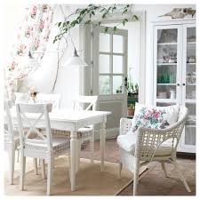 Ikea ingolf chair with a pillow. Ingolf Chair White Ikea