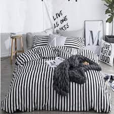 Out of stock for shipping. Buy Clothknow Striped Comforter Set Queen Black And White Bedding Comforter Full Sets Ticking Stripes Pattern Men Women Bed Comforter Sets 3pcs Comforter Sets With 2 Pillowcases 3pcs Queen Full Size Online In Indonesia