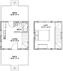 Find simple 3 bedroom home design blueprints w/garage, basement, porches, pictures & more! 14x14 House 14x14h3 343 Sq Ft Excellent Floor Plans House Plan With Loft Floor Plans Loft Floor Plans