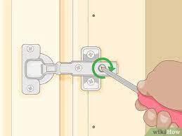 This is fine in most cases, but in the corner where two cabinets meet the doors open too far and the handle from one door bangs into the face of the other… 3 Simple Ways To Adjust Kitchen Cabinet Doors Wikihow