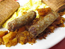 Protein density calories density carbohydrate density sodium density fat density sugars density. Breakfast Sausage Wikipedia